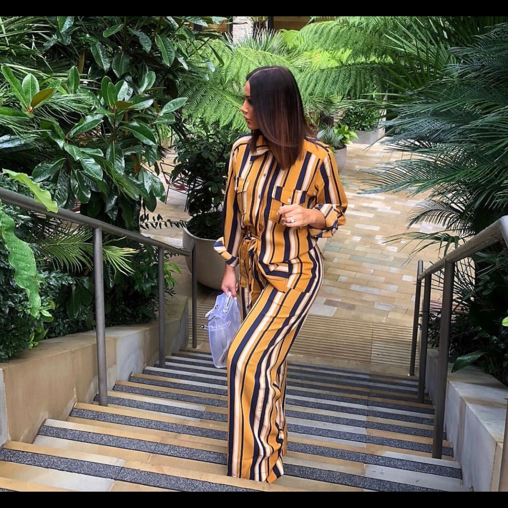 Two piece shirt and pants set